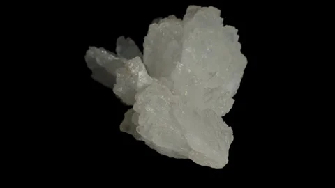 White Celestine Stock Footage 340923558