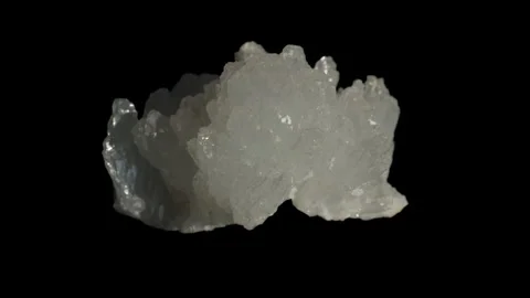 White Celestine Stock Footage 340923733