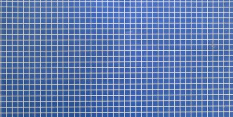 White cell background on blue background. Stock Photos
