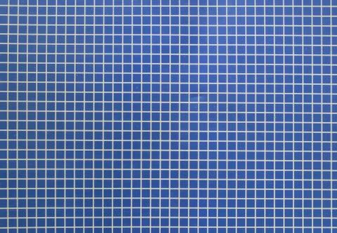 White cell background on blue background. Stock Photos