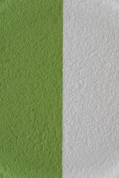 White cement background texture half green and white 스톡 사진