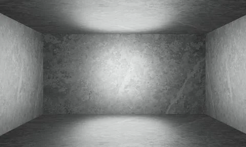 White Cement room empty background Stock Illustration