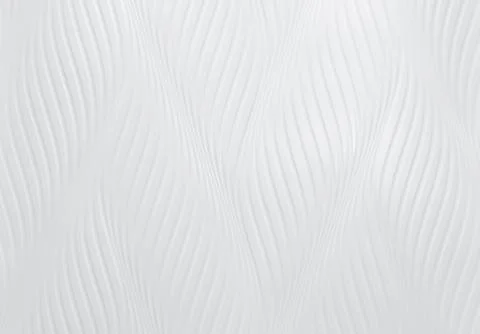 White cement wall with wave pattern. White wall texture abstract background.  Stock Photos