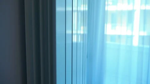 White central heating radiator in a modern home interior. Stock Footage 333209656