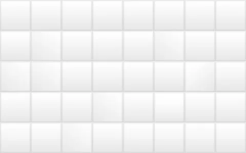 White ceramic bathroom tile. Seamless bath or kitchen wall texture Illustrazione stock