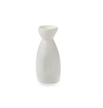 White ceramic bottle on white background Stock Photos
