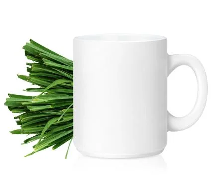 White ceramic mug Stock Photos