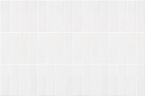 White ceramic strips with vertical structure Stock Photos