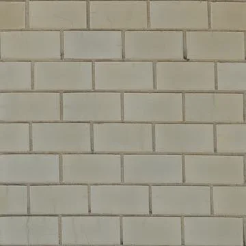 Off White Ceramic Subway Tile Wall Surface Texture Stock Photos