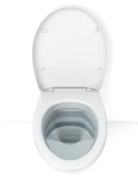White ceramic toilet Stock Illustration