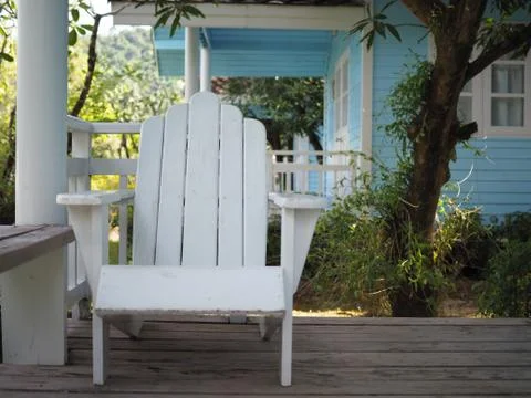 White chair Stock Photos