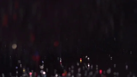 White chaminic sparkles falling on the black background, abstract slow motion Stock Footage 75968172