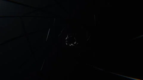 White Chaotic Abstract Strobe Neon Flow Background VJ Loop l 4K Stock Footage 300580338