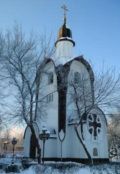 White chapel Stock Photos