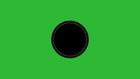 White check mark in green circle icon animation with white background. Stock Footage 304028234
