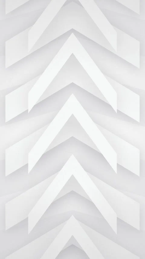 White chevron 3D geometric pattern vertical seamless loop motion Stock Footage 346503728