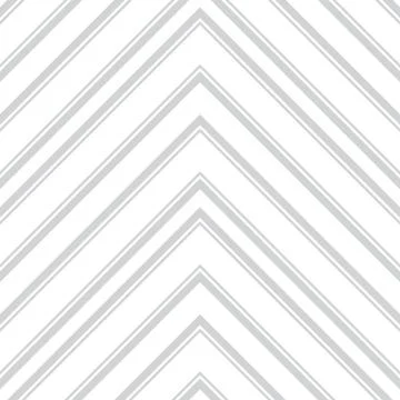 White Chevron Diagonal Stripes seamless pattern background Stock Illustration