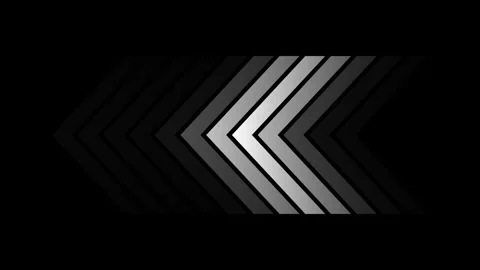 White chevron left flow extended Stock Footage 348189428