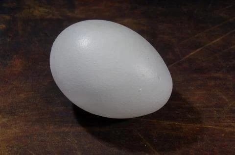 White chicken egg Stock Photos