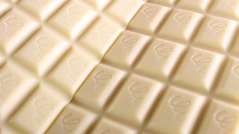 White chocolate bar. White chocolates. Choco bars. Stock Footage 96368486