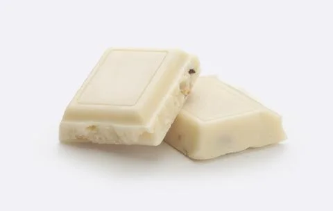 White chocolate Stock-Fotos