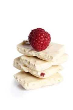 White chocolate Stock Photos