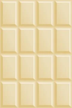 White chocolate seamless pattern Stock Illustration
