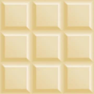 White chocolate seamless pattern Illustrazione stock