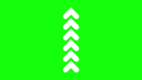 A white christmas tree on black background and green green screen animated Stock Footage 345497151