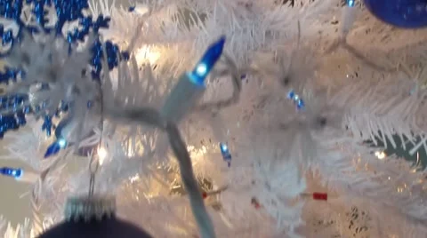 White Christmas Tree 動画素材 45574475