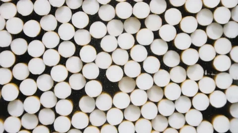 White cigarette filters Stock-Footage 169633051