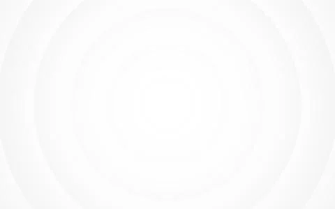 White circle background. Grey round texture. Smooth light elements with soft Illustrazione stock