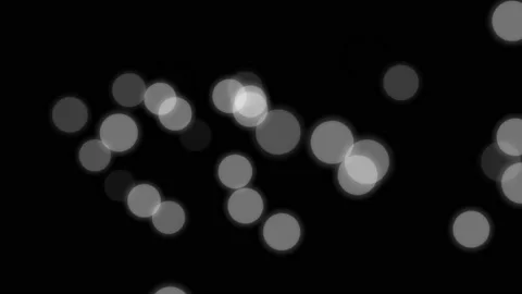 White circle on Black Background Stock Footage 139829034