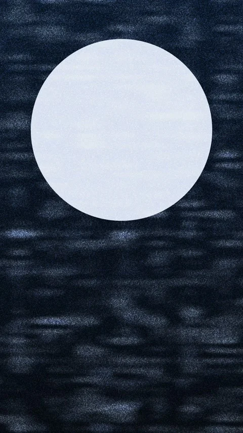 White circle over dark textured background. 2d animation Stock-Footage 345042669
