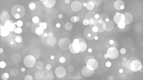 White circle particles bokeh light background 4k Stock Footage 157751093