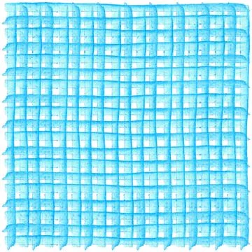 White circle on Pattern with checkered geometric texture. Watercolor illust.. Stock Illustration