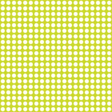 White circle seamless pattern on green background Stock Illustration