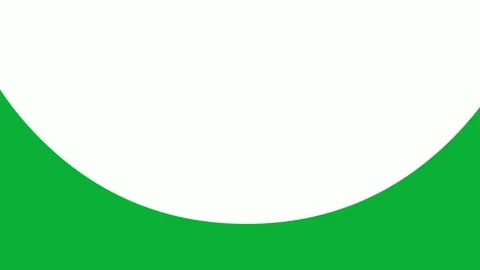 White Circle Transition Green Screen | Circle Animation Overlay Video stock 315170567