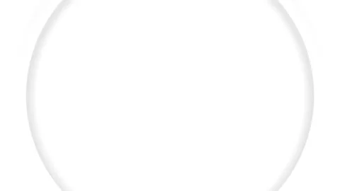 White circles appear on a white background Stock Footage 140934609