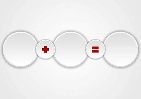 White circles concept web design White circles concept web design. Vector ... Stock Photos