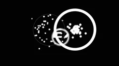 White Circles Logo Text Revealer Stock After Effects