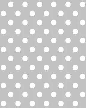 White circles, seamless pattern Stock Illustration