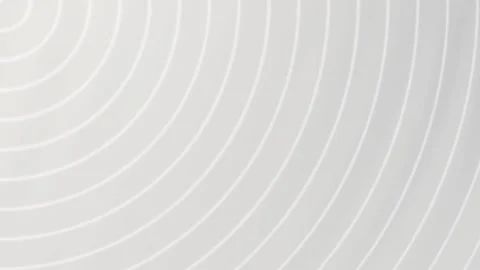 White Circular Line Pattern Background Loop. Stock Footage 286433894