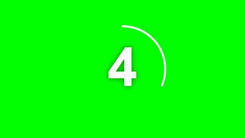 White circular loading animation line rotating on a bright green Vídeos de archivo 348075636