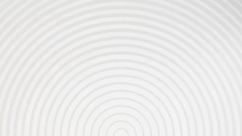 White Circular Pattern Background Loop. Stock Footage 286425990