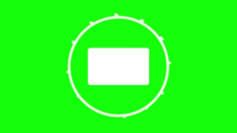 White circular progress indicators 스톡 동영상 340574832