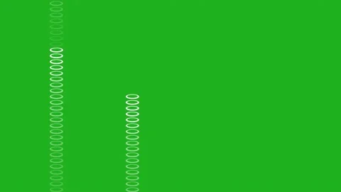 White Circular rings Moving in Vertical bars Stock Footage 232570473
