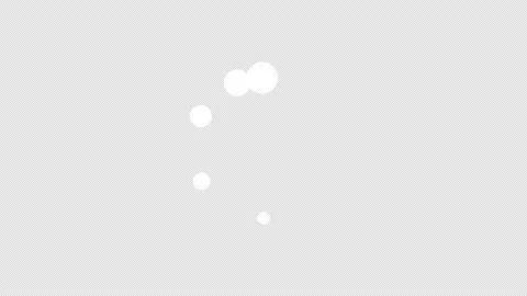 White circular trail loading animation Stock Footage 330432775