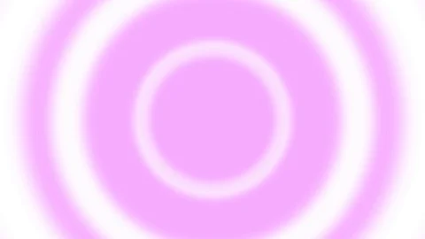 White Circular Waves Pink Motion Background Seamless Loop Stock Footage 100759133