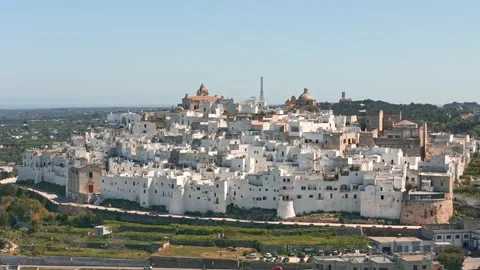 The White City of Puglia Stock Footage 287068335
